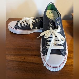 P.F. Flyers Navy canvas low top